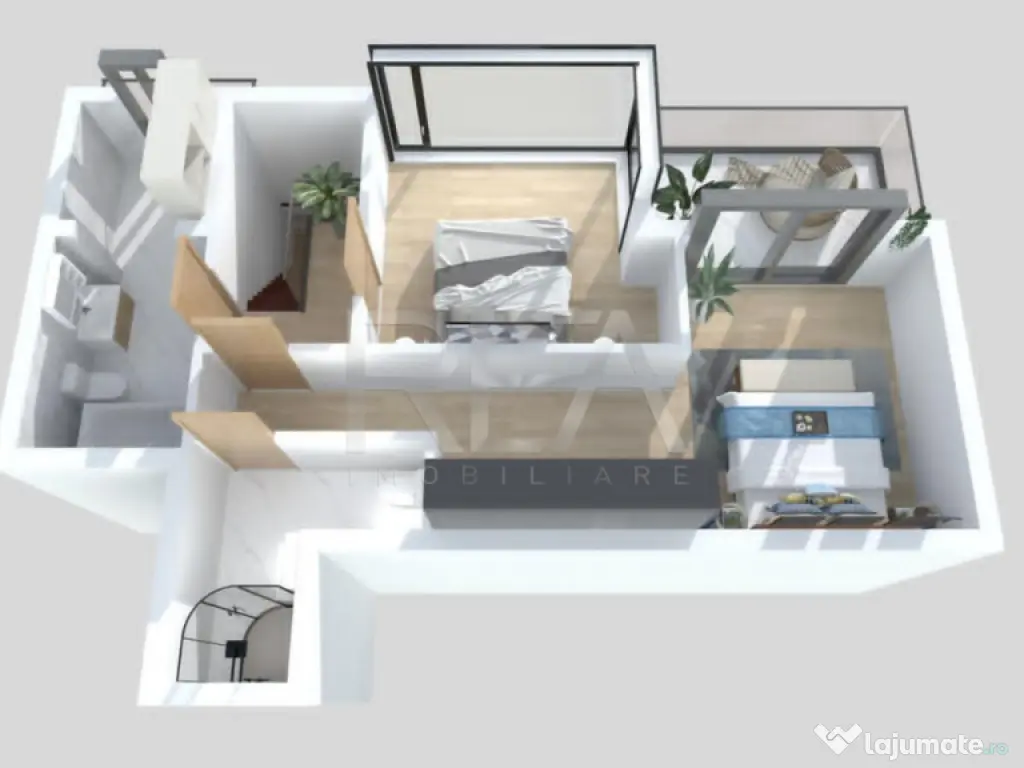 Duplex 4 camere Ultracentral - Mosilor la 8 min Metrou 