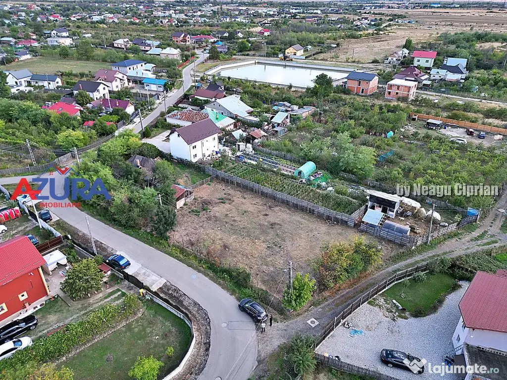 Teren intravilan Bradu, 1700 mp, toate utilitatile dispon... 