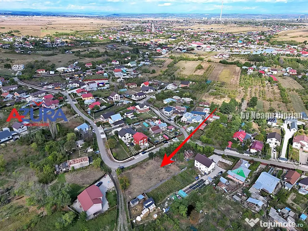 Teren intravilan Bradu, 1700 mp, toate utilitatile dispon... 