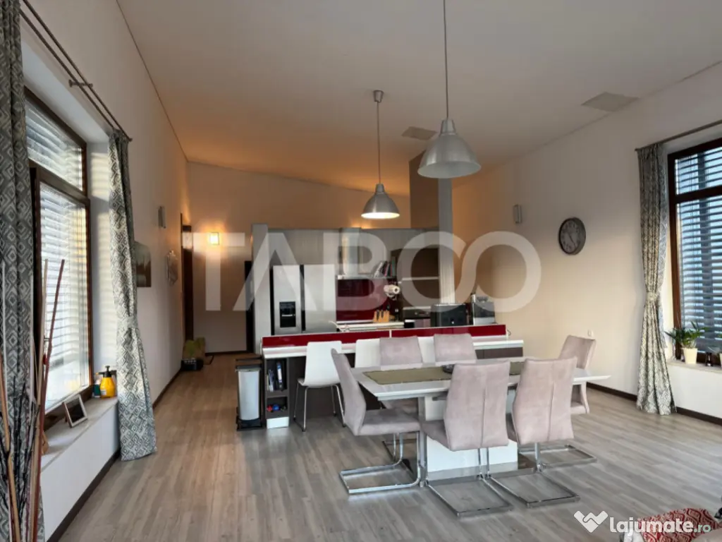 Casa individuala 1 nivel 190 mp 5 camere curte 819 mp Cisnad