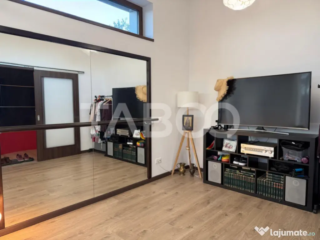 Casa individuala 1 nivel 190 mp 5 camere curte 819 mp Cisnad