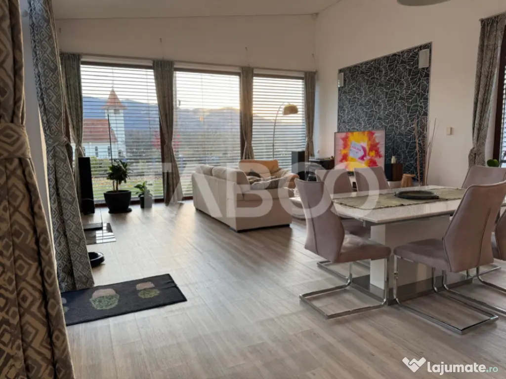 Casa individuala 1 nivel 190 mp 5 camere curte 819 mp Cisnad