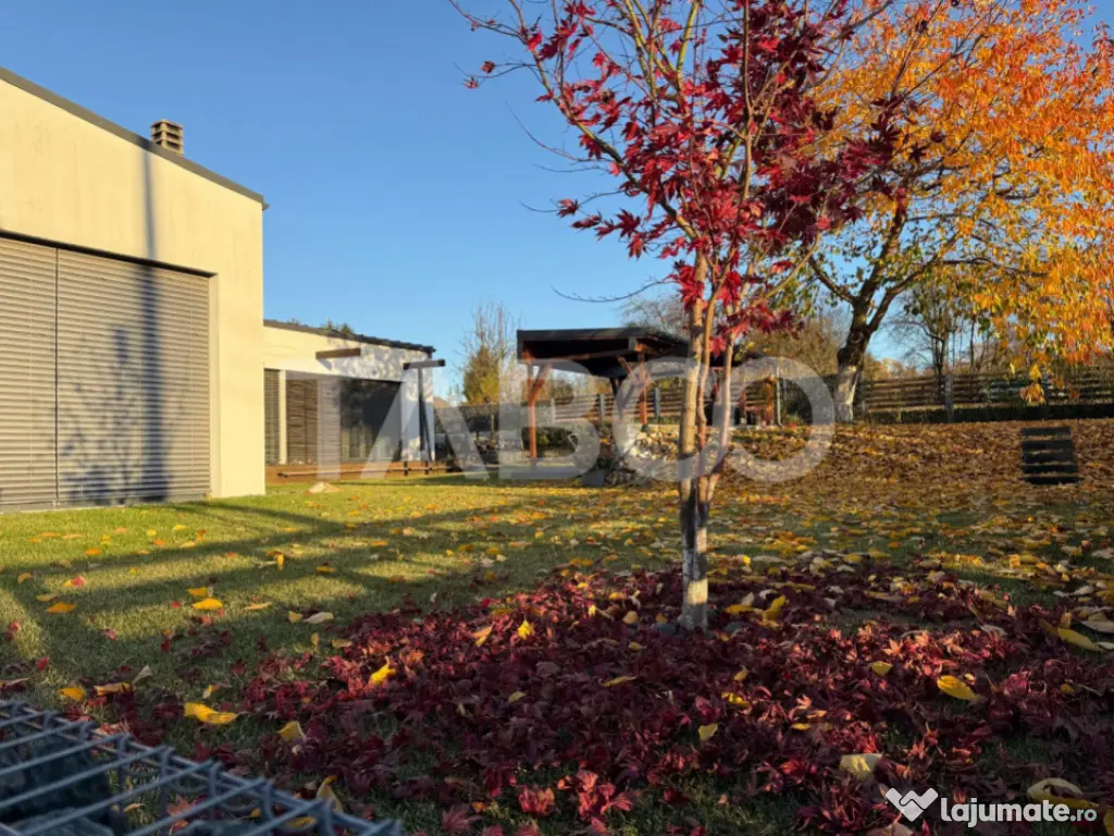 Casa individuala 1 nivel 190 mp 5 camere curte 819 mp Cisnad