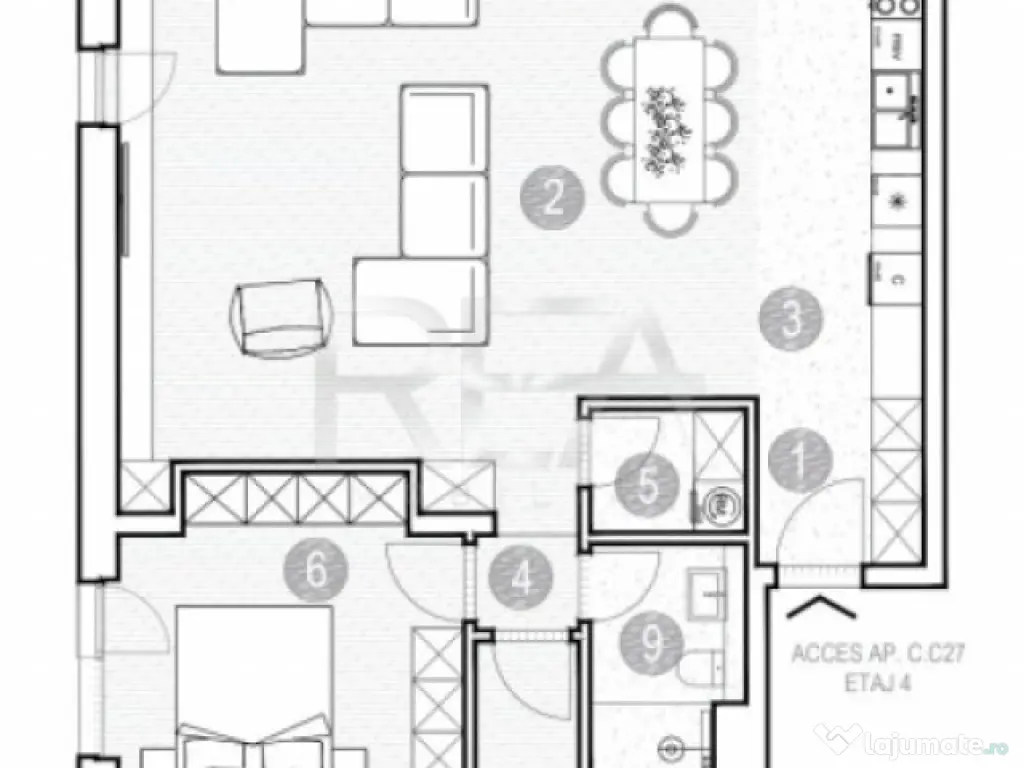 Apartament 3 camere , Green Lake, Grivita 