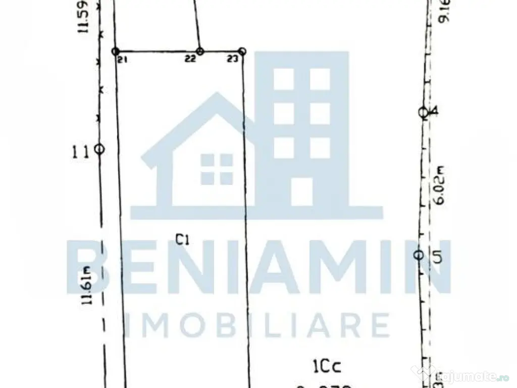 Casa in Romanesti-Teren 380mp-Deschidere 14m-Zona linisti...