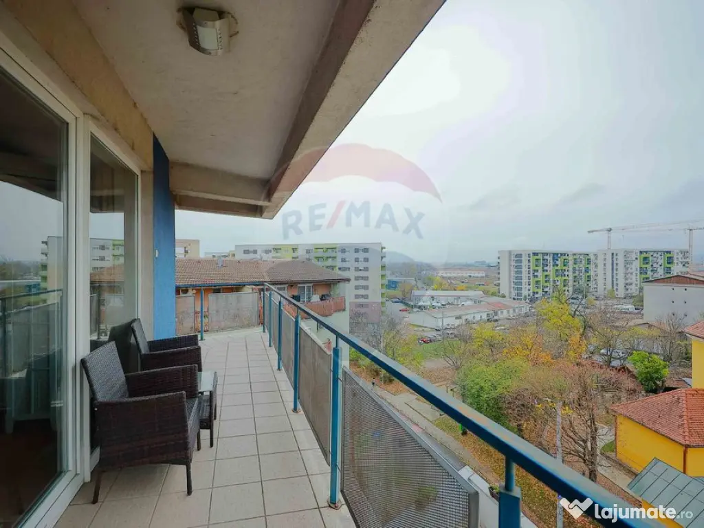 Apartament 3 camere, 2 băi, 91 mpu, lift, terasă mare, ... 