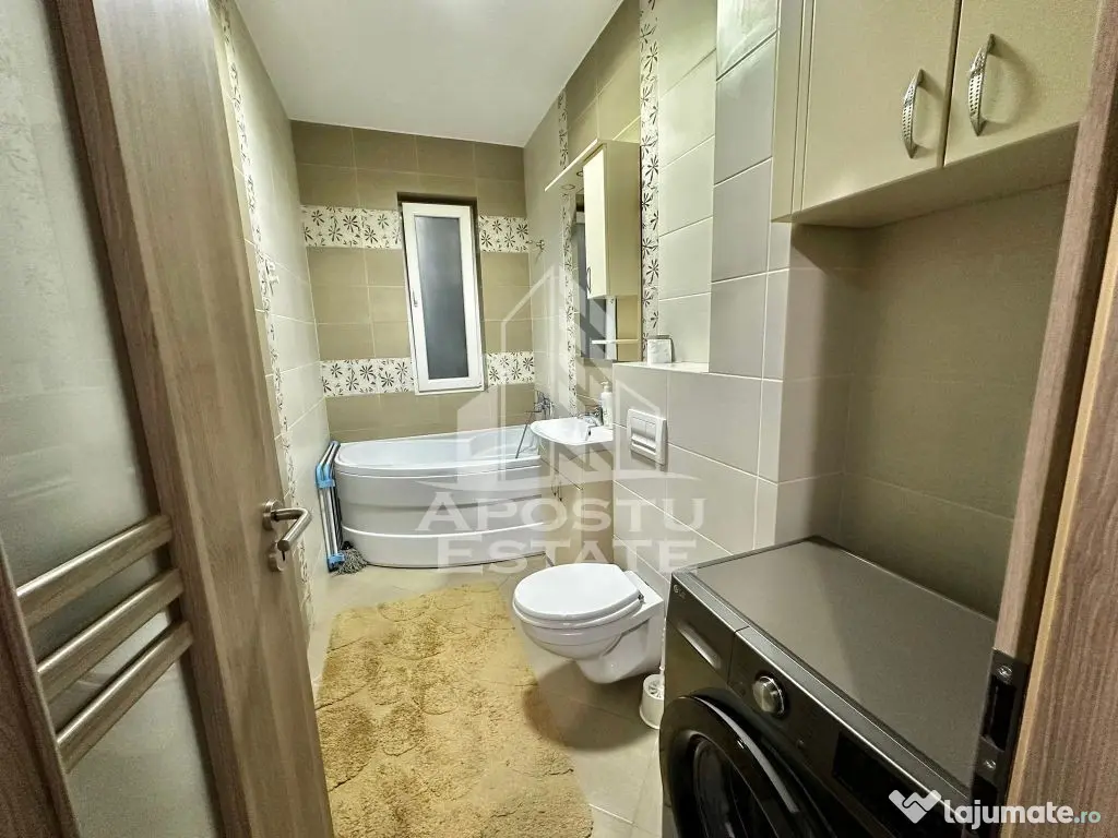 Apartament 2 camere, parter, decomandat,loc de parcare,Giroc