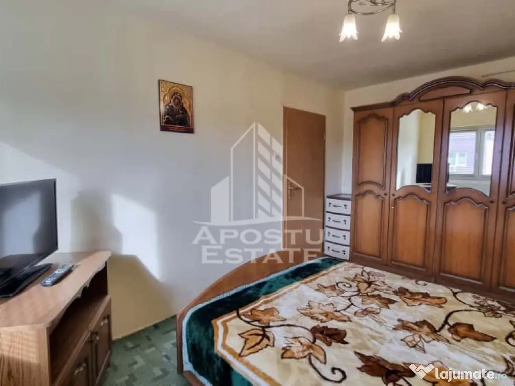 Apartament 2 camere, bloc anvelopat, zona Calea Lipovei