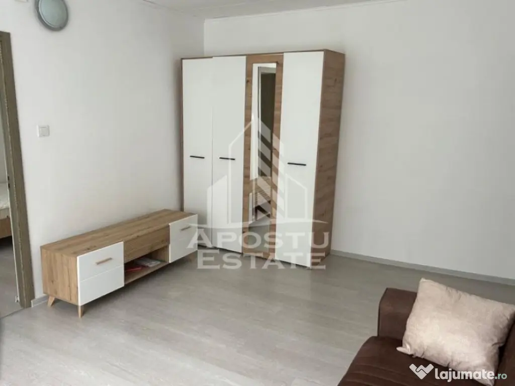 Apartament cu 2 camere,etajul 1, mobilat,centrala proprie... 