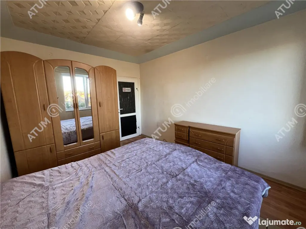 Apartament cu 3 camere la etajul 2 in zona Terezian din Sibi 