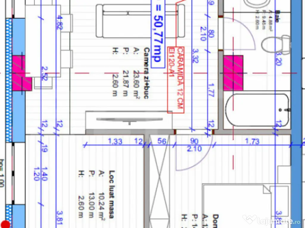 COMISION 0 !! Apartamente 1-3 camere, 37-60 mp, intermediar,