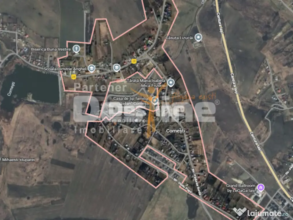 Parcele de vanzare Cornesti, Miroslava, 17.000 EURO / PARCE