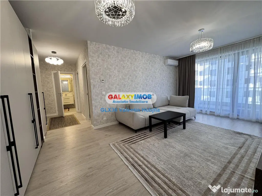 Apartament 2 camere mobilat bloc nou Baneasa Greenfield Tei