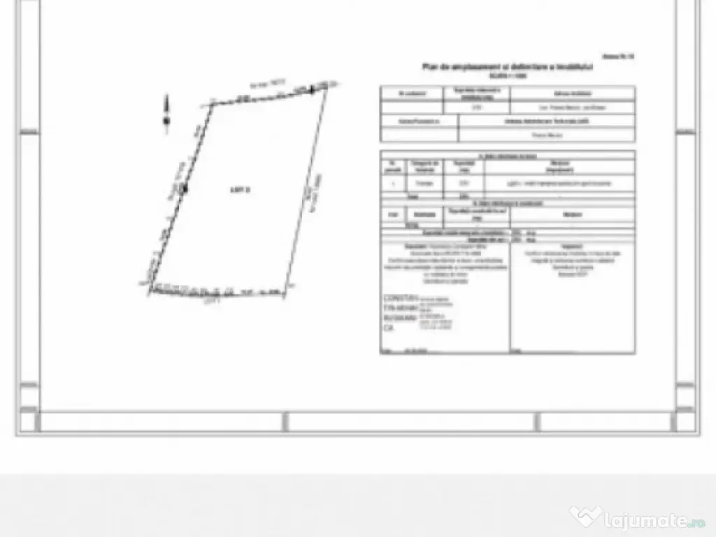 Teren Poiana Marului -Zarnesti -Brasov 