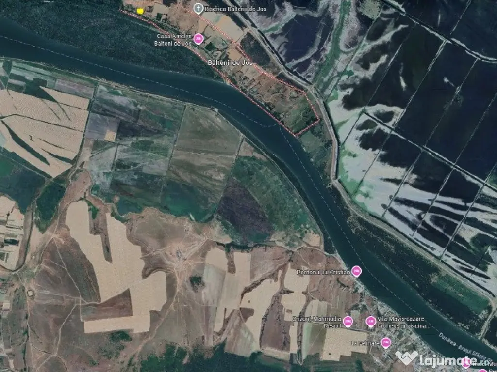 Teren- intravilan in DELTA- loc BALTENII DE JOS
