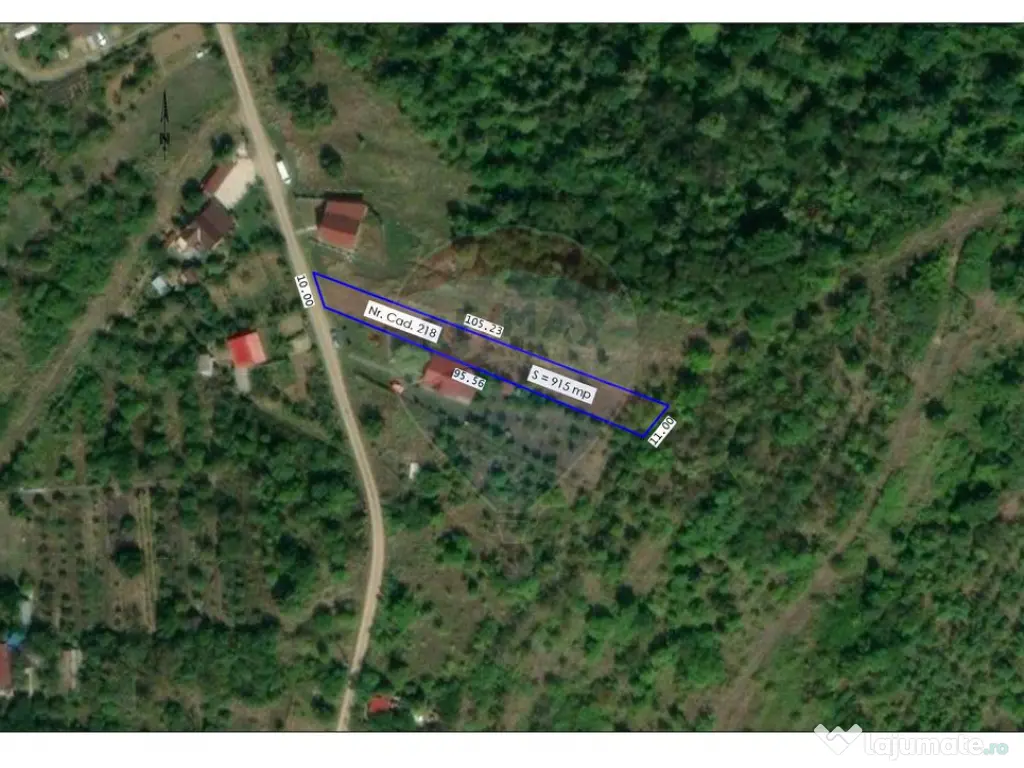 Teren intravilan de vânzare 915 mp – Săldăbagiu de M...