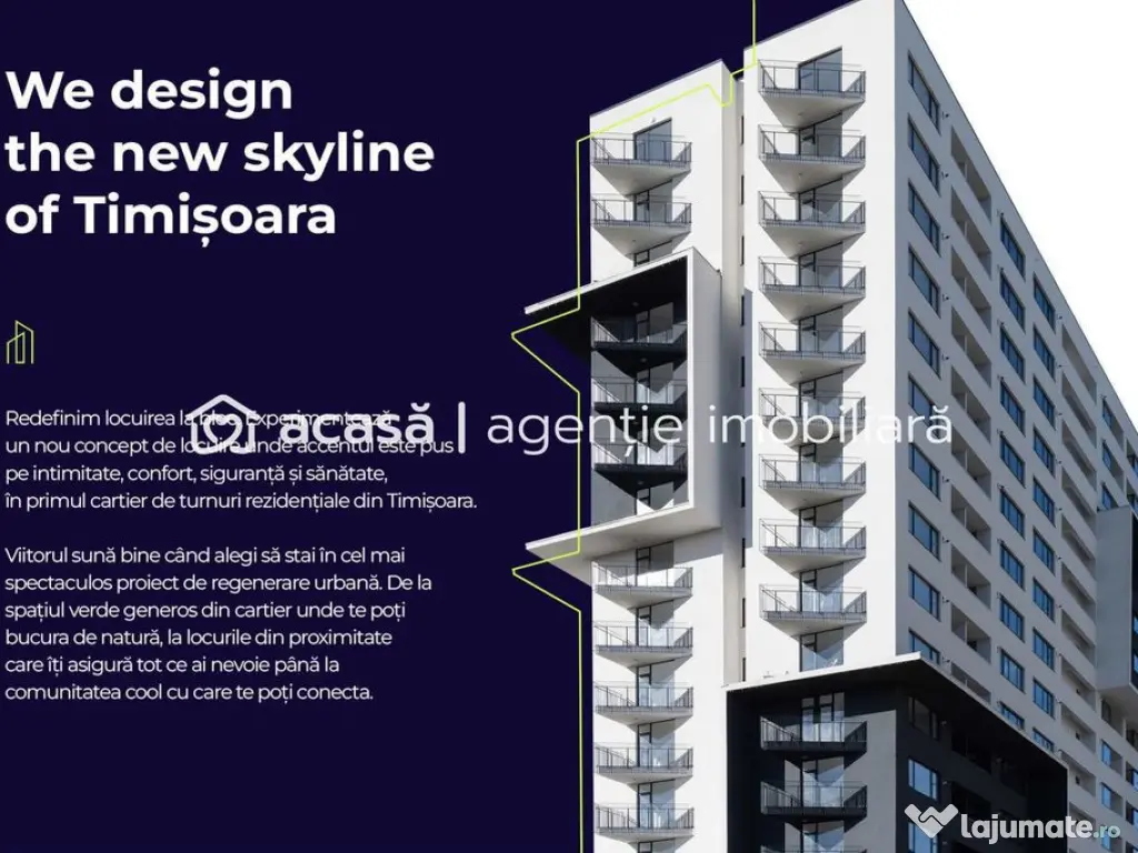 Apartament Nou – XCity Towers, Timișoara | Predare mar... 