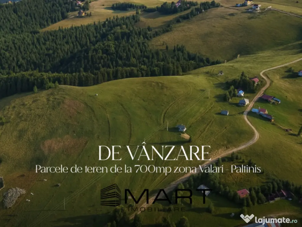 Teren 673mp cu PUZ în Paltinis