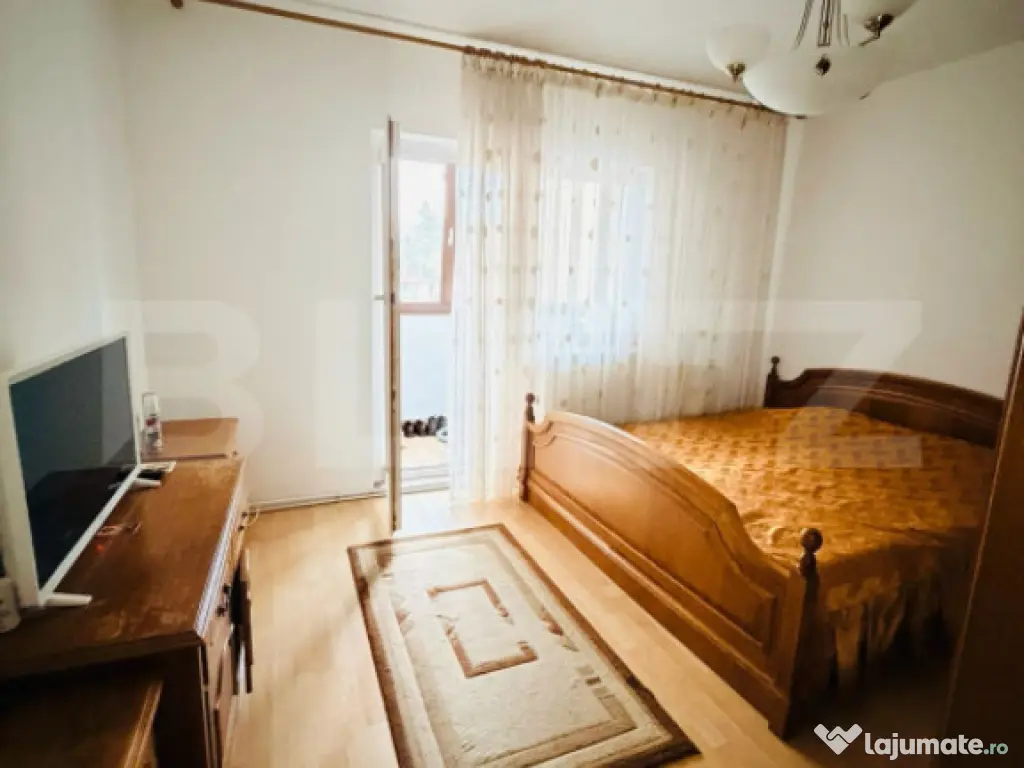 Apartament cu 3 camere, 2 bai, 2 balcoane, 2 locuri de parca