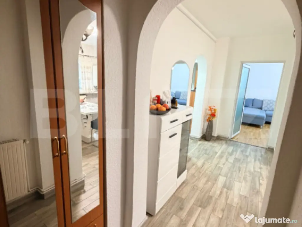 Apartament cu 3 camere, 2 bai, 2 balcoane, 2 locuri de parca