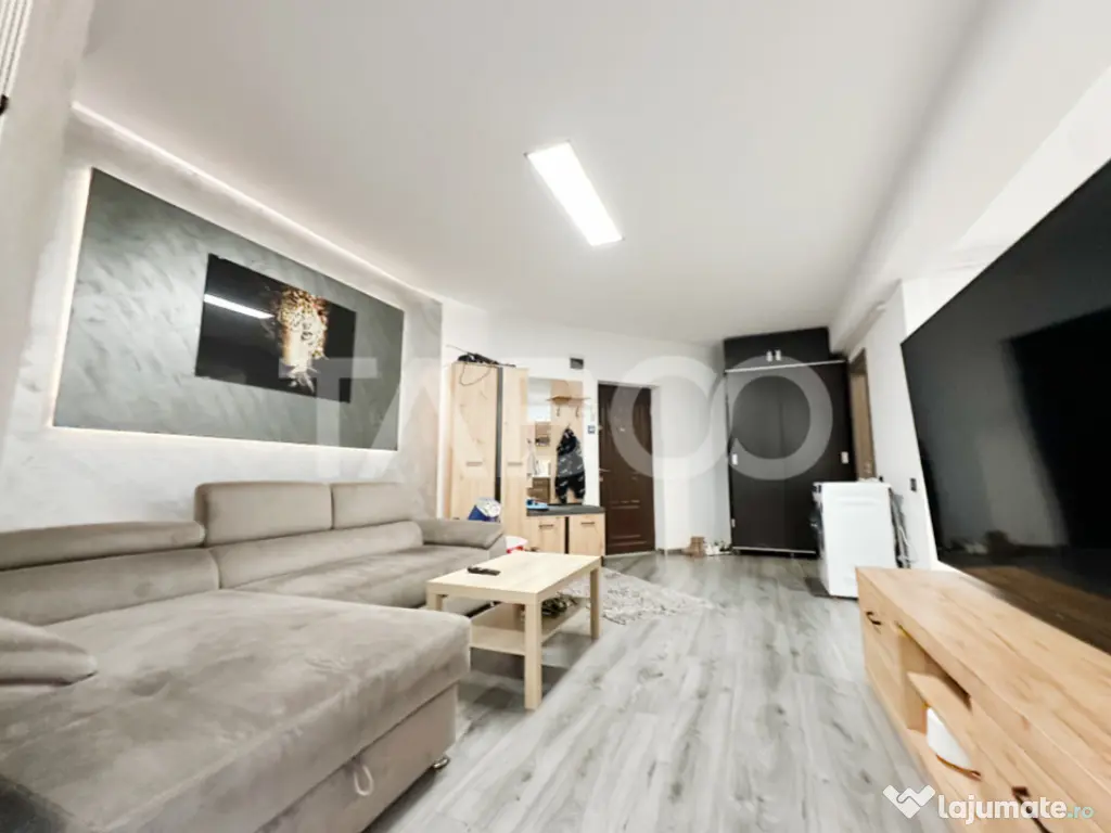 Apartament cu 2 camere la cheie si terasa 25 mp in cartier M
