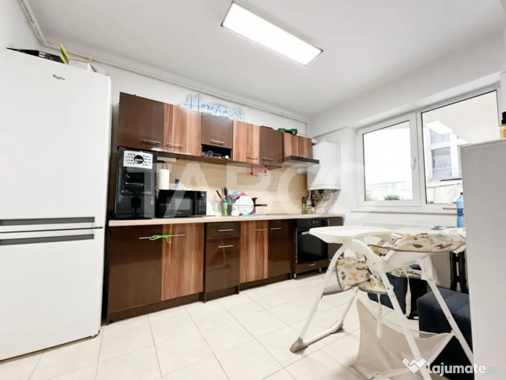 Apartament cu 2 camere la cheie si terasa 25 mp in cartier M