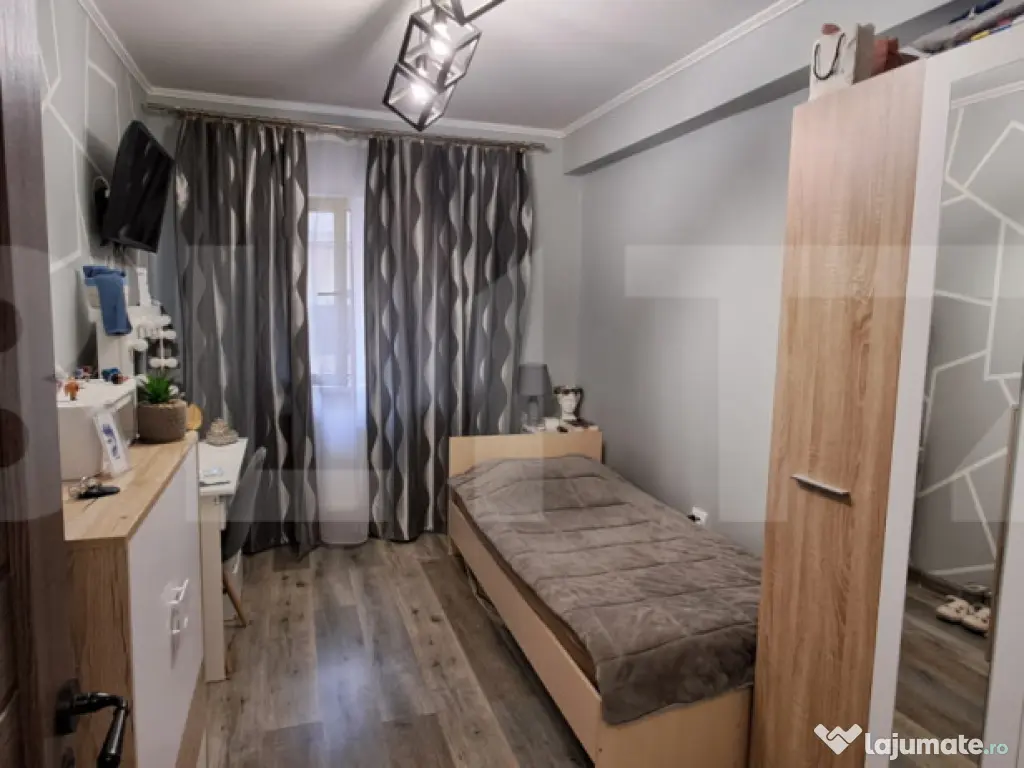 Apartament cu 3 camere, 68 mp, zona Eroilor, cu balcon inchi