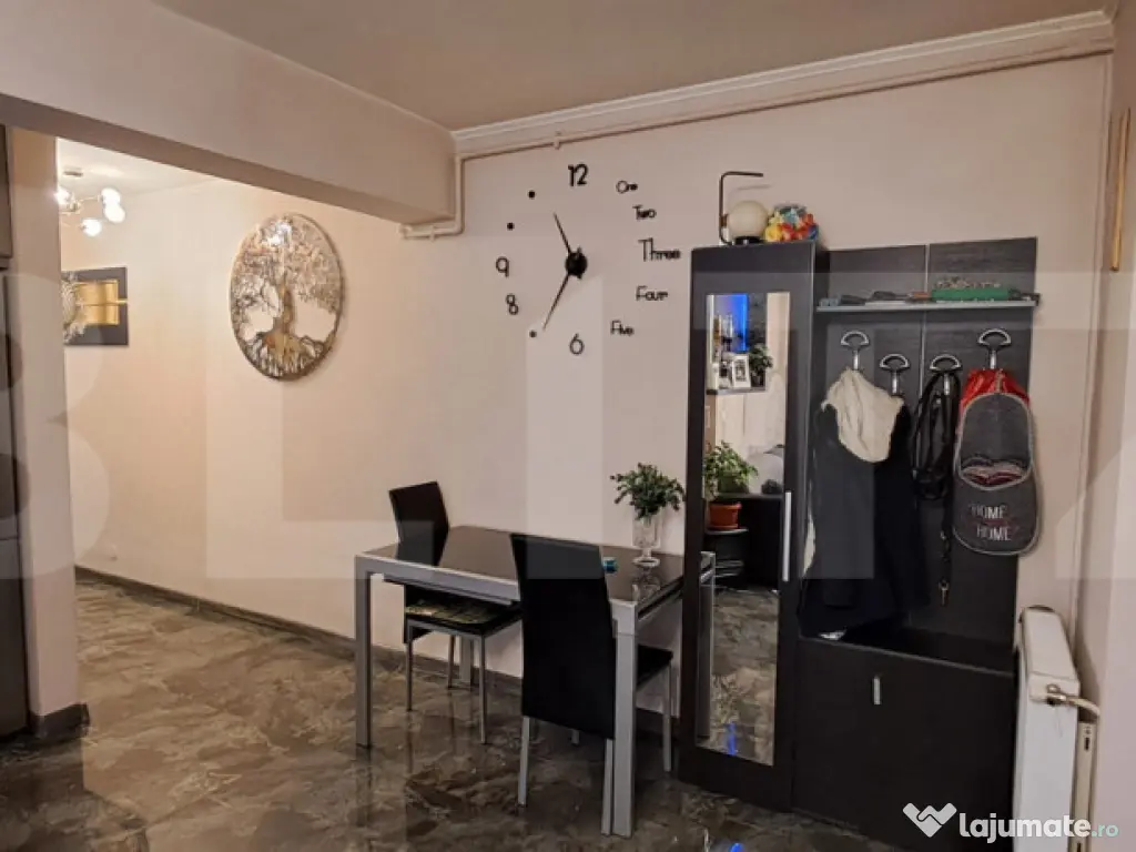 Apartament cu 3 camere, 68 mp, zona Eroilor, cu balcon inchi