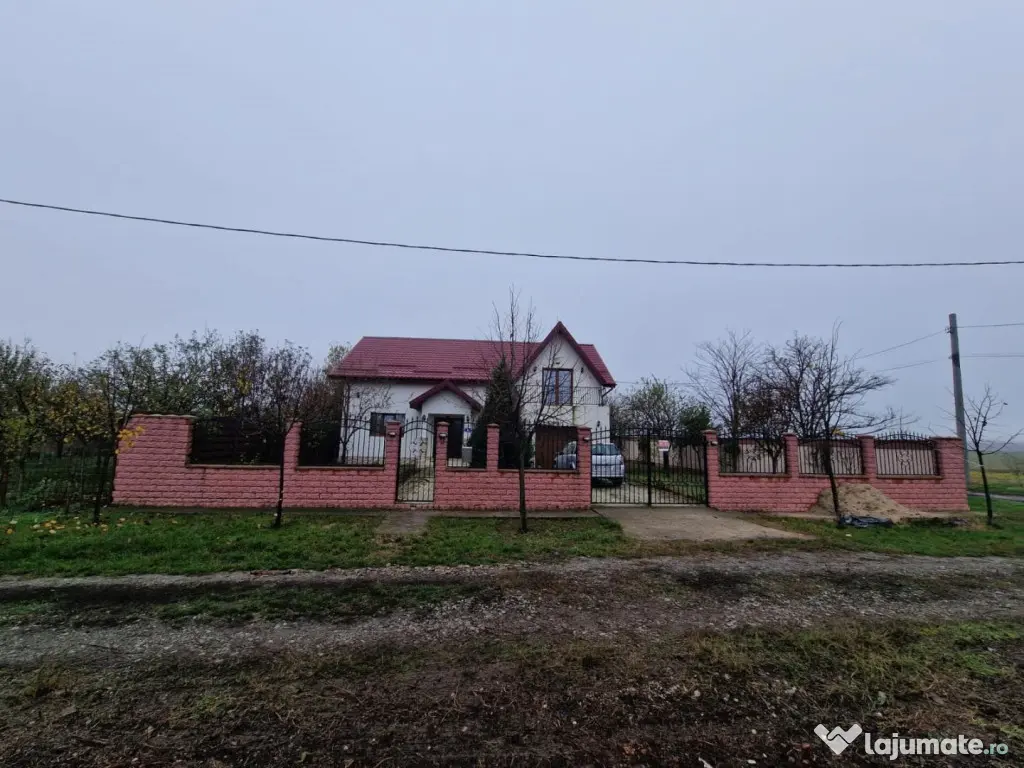 Casa 197 mp, garaj, foisor, gratar, teren 780 mp la 100 m d 