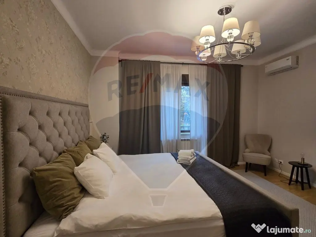 DE INCHIRIAT Zona Kiseleff- Apartament 5 camere în vila 