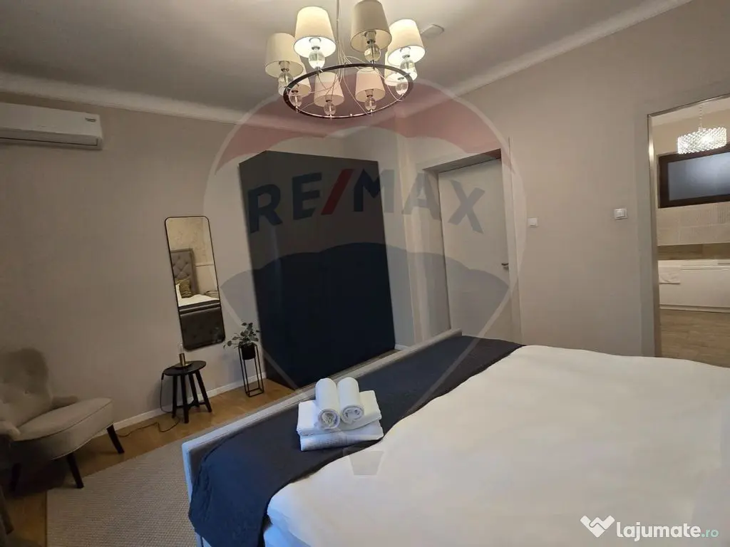 DE INCHIRIAT Zona Kiseleff- Apartament 5 camere în vila 