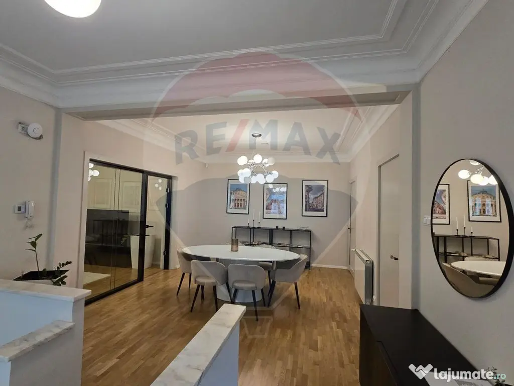 DE INCHIRIAT Zona Kiseleff- Apartament 5 camere în vila 