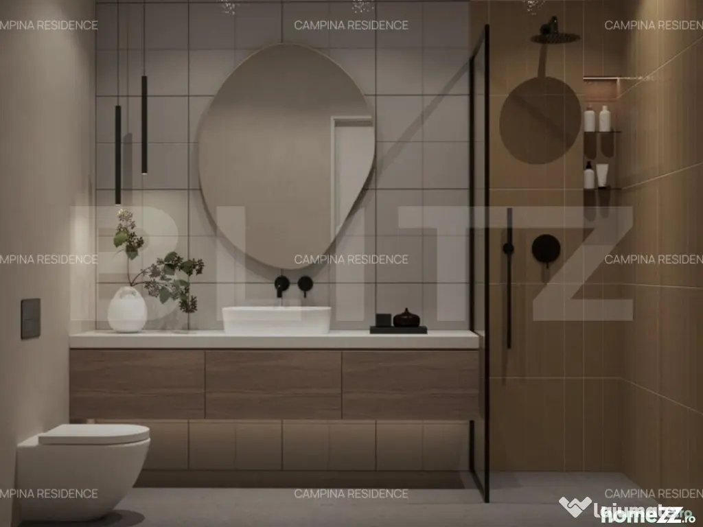 APARTAMENT 2 CAMERE ANSAMBLU REZIDENTIAL CAMPINA RESIDENCE