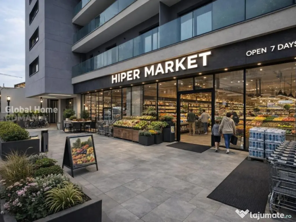 Obor - Avrig Park | Spațiu Comercial 187 mp | Vitrină 9,6 