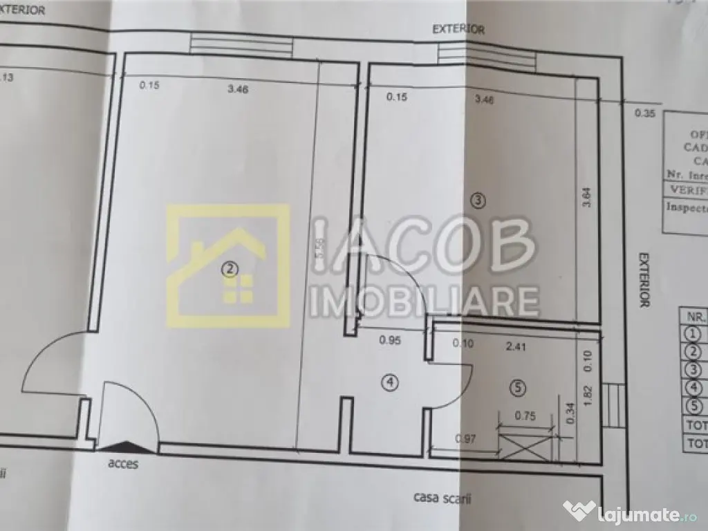 Apartament cu destinatia Spatiu comercial, zona Ana Ipatescu 