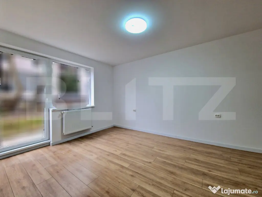 Apartament cu 2 camere, finisat nou, 45mp, balcon, parcare,