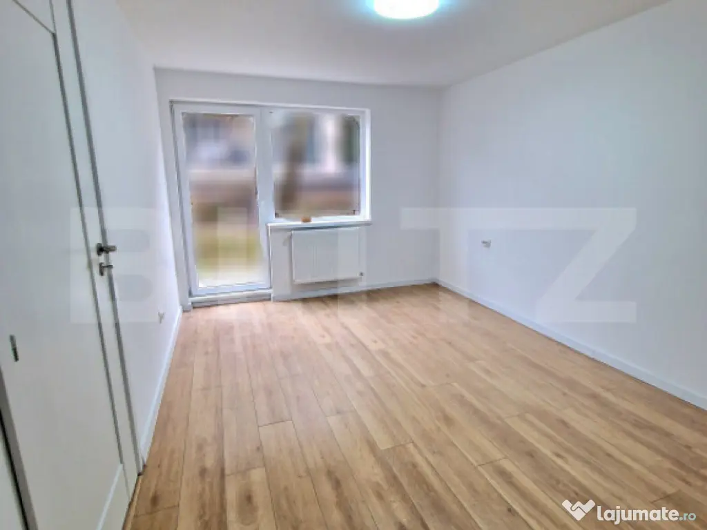 Apartament cu 2 camere, finisat nou, 45mp, balcon, parcare,