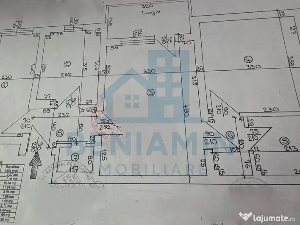 3 Camere-Centrala-Mobilat-Utilat-Langa Mcdonalds-Disponib...
