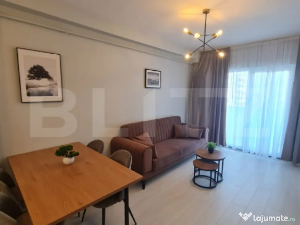 Apartament semidecomandat, lift, parcare subterana, zona Ero