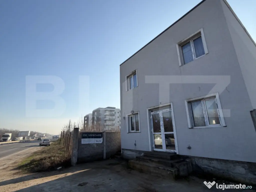 Spatiu comercial, P+1, strada Henry Ford, 330 mp teren