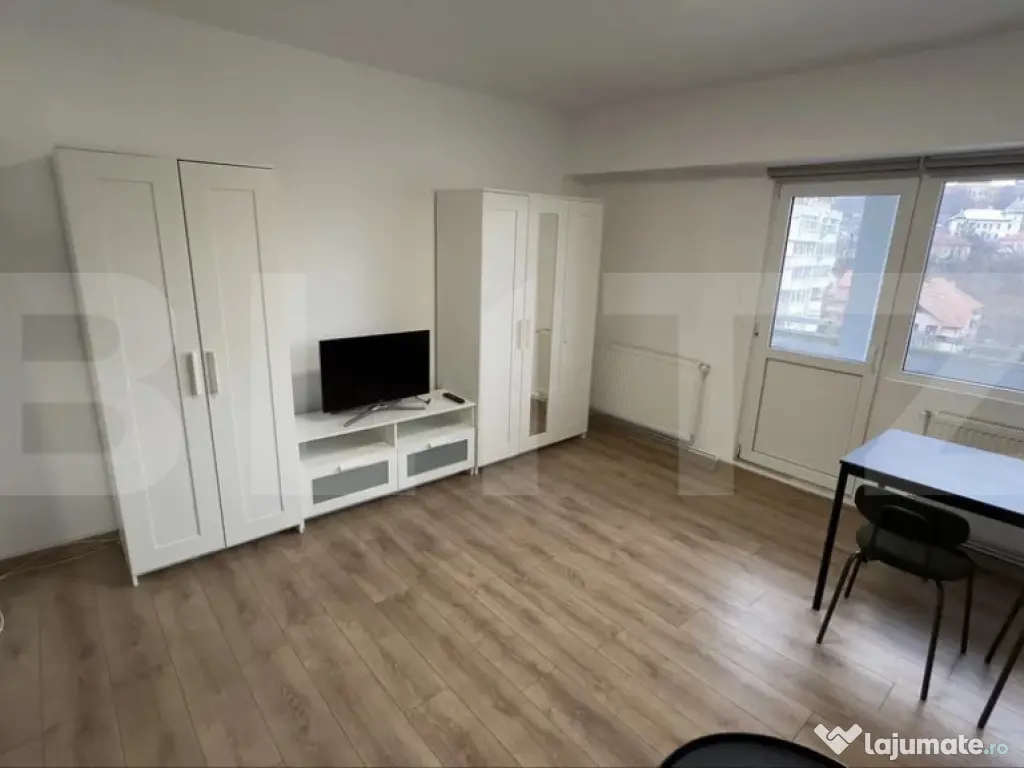 Apartament 1 camera, 37 mp+7,3 mp balcon - Iasi, Gara