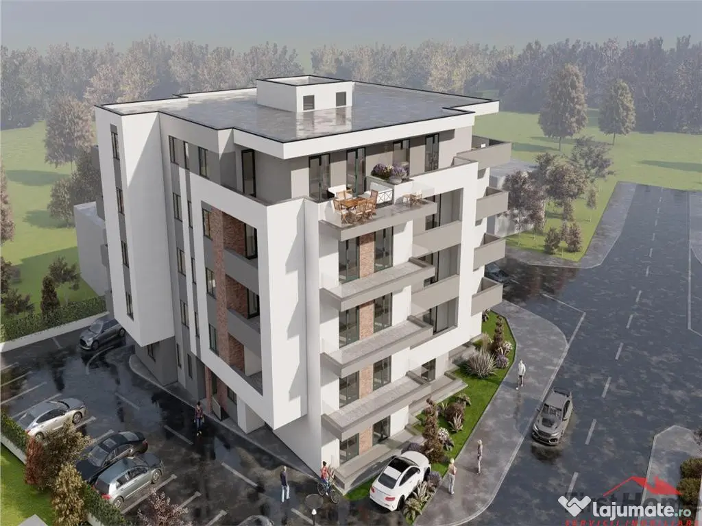 Studio BLOC NOU PARK 69 , 53 mp utili, et 1/4,CENTRU,BIG 