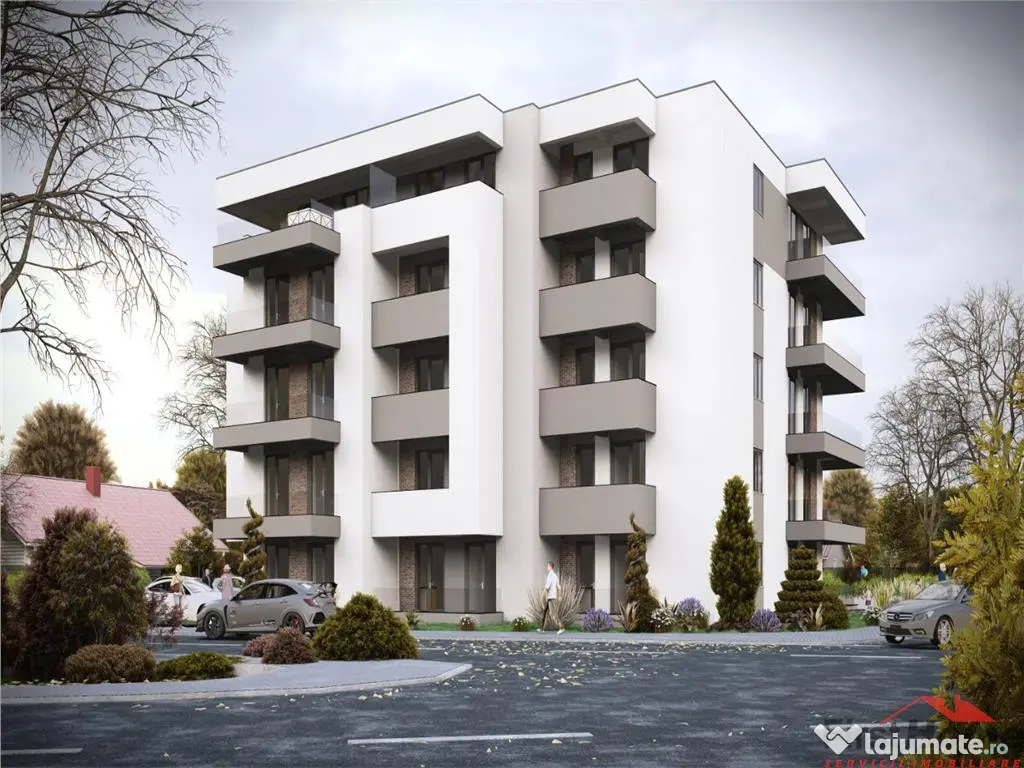 Studio BLOC NOU PARK 69 , 53 mp utili, et 1/4,CENTRU,BIG 