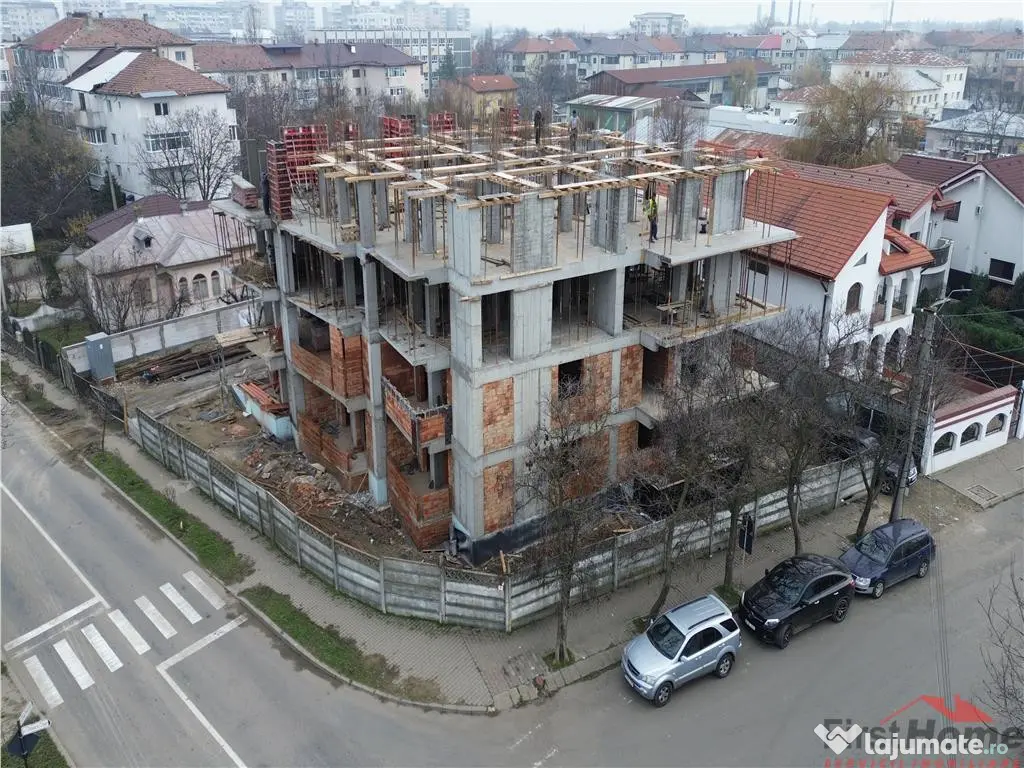 Studio BLOC NOU PARK 69 , 53 mp utili, et 1/4,CENTRU,BIG 