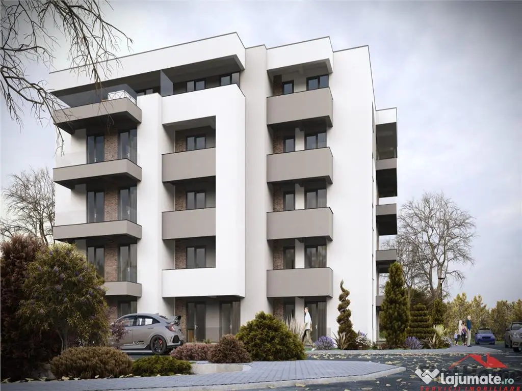 Studio BLOC NOU PARK 69 , 53 mp utili, et 1/4,CENTRU,BIG 