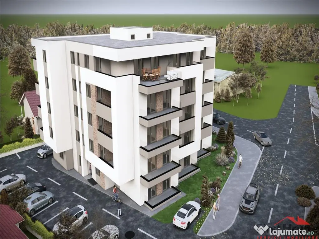 Studio BLOC NOU PARK 69 , 53 mp utili, et 1/4,CENTRU,BIG 