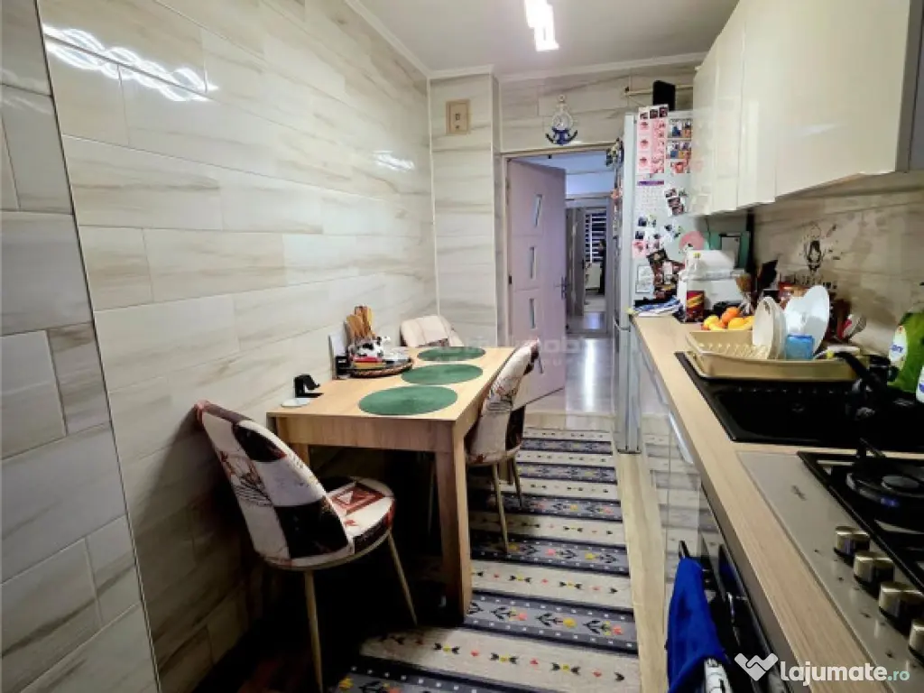 3 camere,decomandat, boxa subsol, etaj 5, mobilat-utilat, Bd 