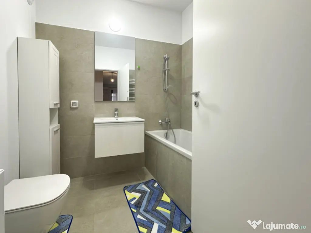 2 camere, prima inchiriere, bloc 2024, centrala, parcare, bo 