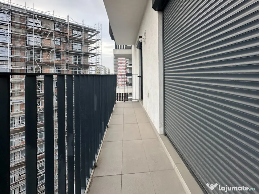 2 camere, prima inchiriere, bloc 2024, centrala, parcare, bo 