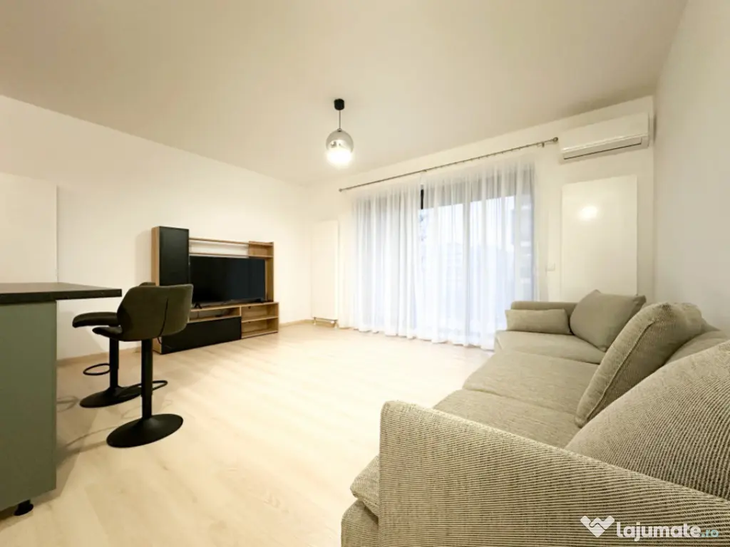 2 camere, prima inchiriere, bloc 2024, centrala, parcare, bo 